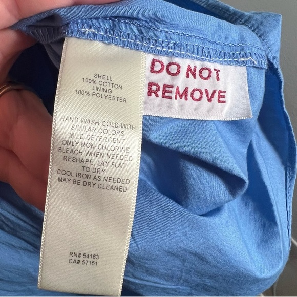 Eliza J Midi Dress Light Blue Ruffle Flutter Sleeve 2 - Picture 9 of 10